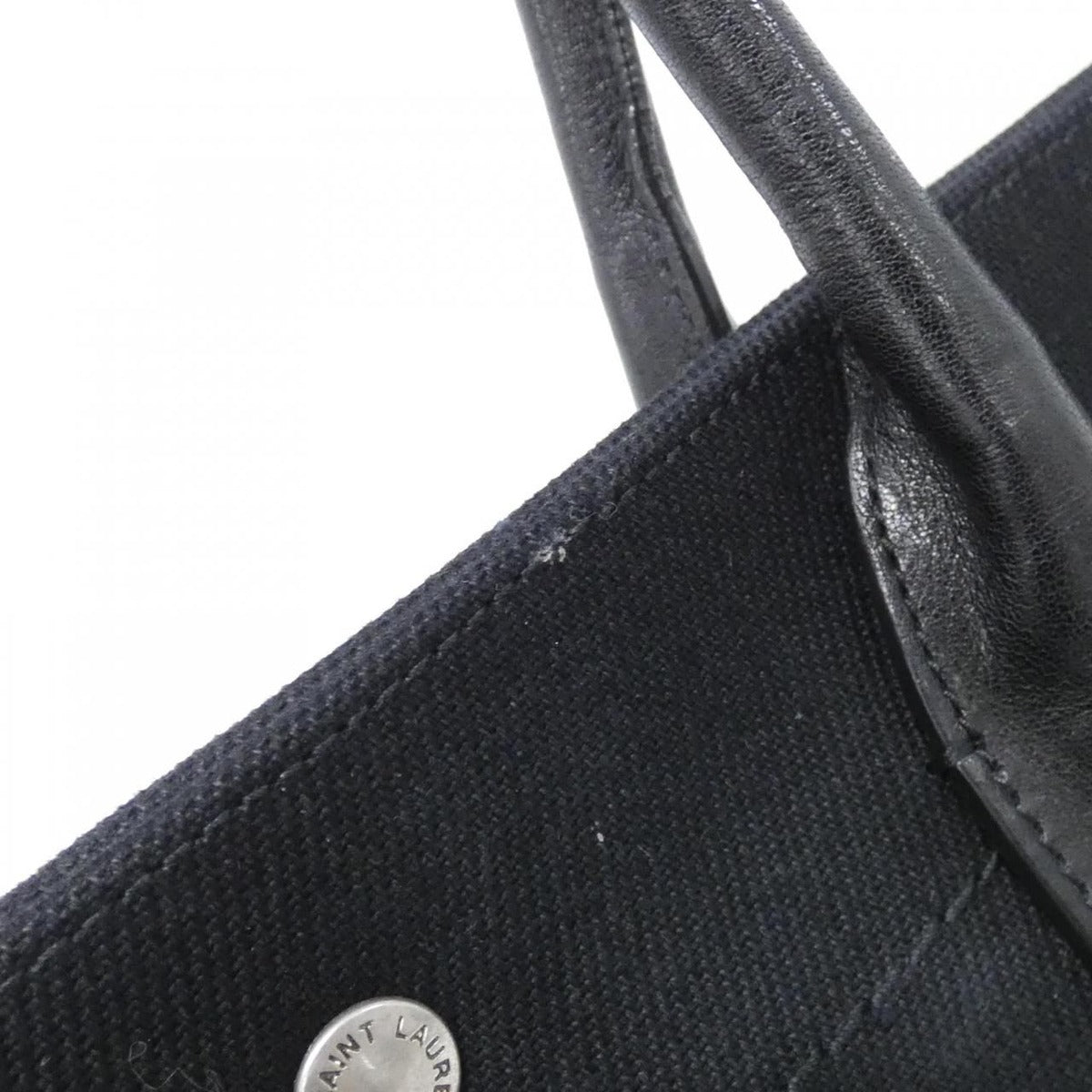 Saint Laurent Noe Bag Canvas Black — view 5
