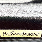 Saint Laurent Shoulder Bag Leather Black Pochette Travel Formal — view 5