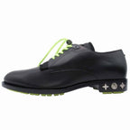 Louis Vuitton Dress Shoes Derby Logo Drost Lace Leather 6 Black