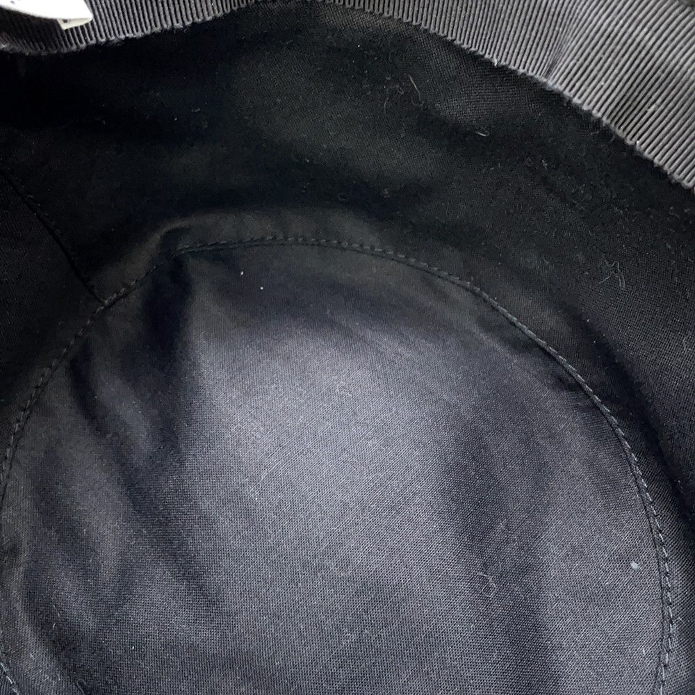 Dior Hat Oblique Trotter Velour 58 Navy Red — view 9