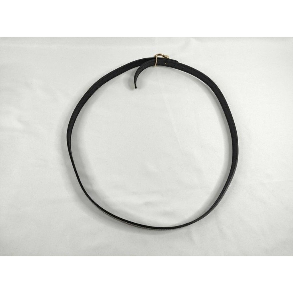 Hermes Belt Series Mini Etoupe Black Leather Reversible Gold — view 2