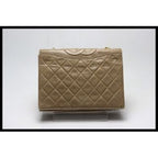 Chanel Quilted GD Metal Fittings Shoulder Bag
