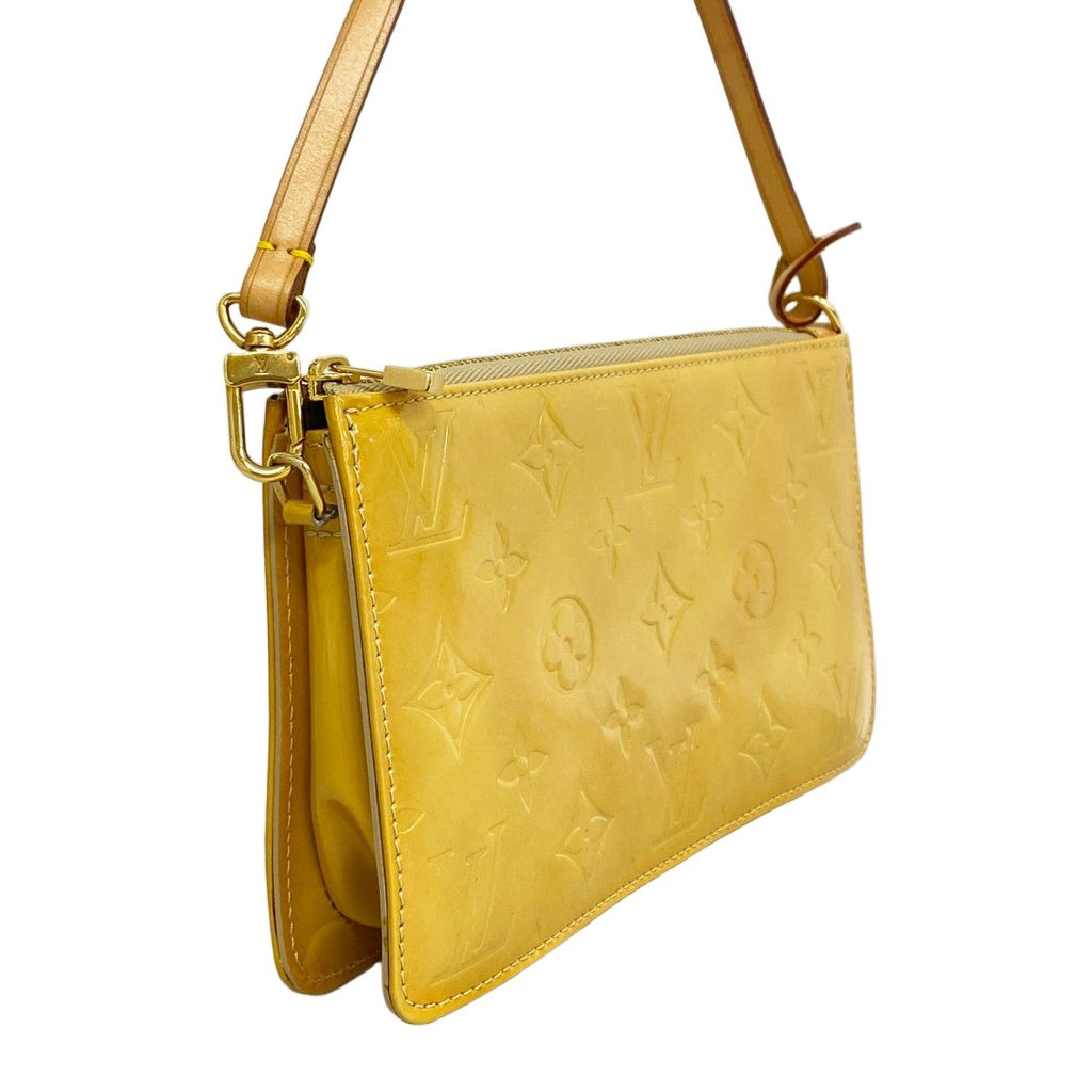Louis Vuitton Pouch Vernis Lexington Beige — view 2