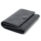 Louis Vuitton Victor Wallet Monogram Shadow Leather Black Trifold — view 5