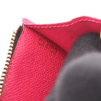 Louis Vuitton Coin Case Pochette Cles Noir Black Grenade Canvas — view 5