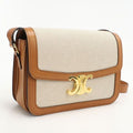 Celine Triomphe Crossbody Shoulder Bag Calf Jacquard