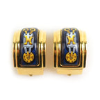Hermes Earrings Cloisonne Ware — view 2