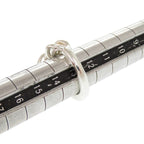 Hermes Croisette Size 55 Silver 925 Ring 0136 — view 9