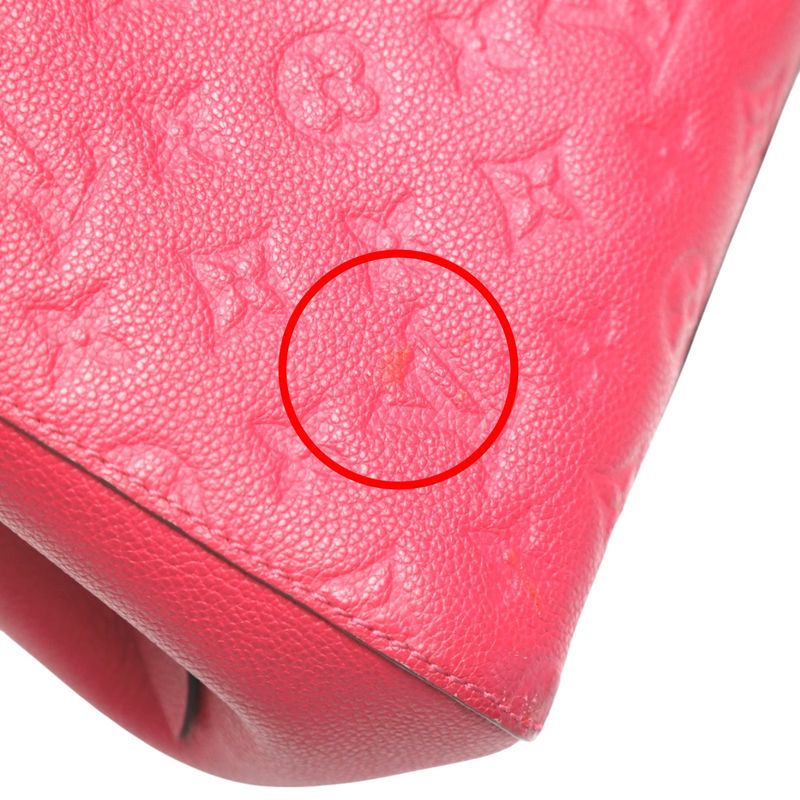 Louis Vuitton Empreinte 2-Way Bag Montaigne BB Handbag Pink — view 7