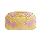 Gucci Shoulder Bag Leather Gold — view 2