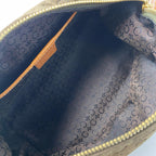 Celine Vintage C Macadam Suede Shoulder Bag — view 7