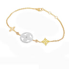Louis Vuitton Collier Idylle Blossom Bracelet Three Color Gold Diamond — view 2