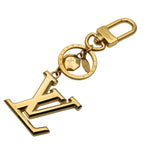 Louis Vuitton Key Holder Porte Cles LV Facet Metal Gold Plated