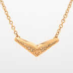 Christian Dior Necklace GP With Rhinestones — view 2