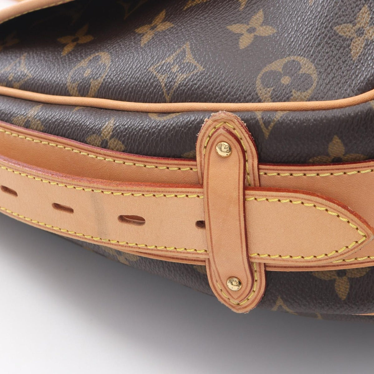 Louis Vuitton Shoulder Bag Tulum GM Canvas Leather — view 8
