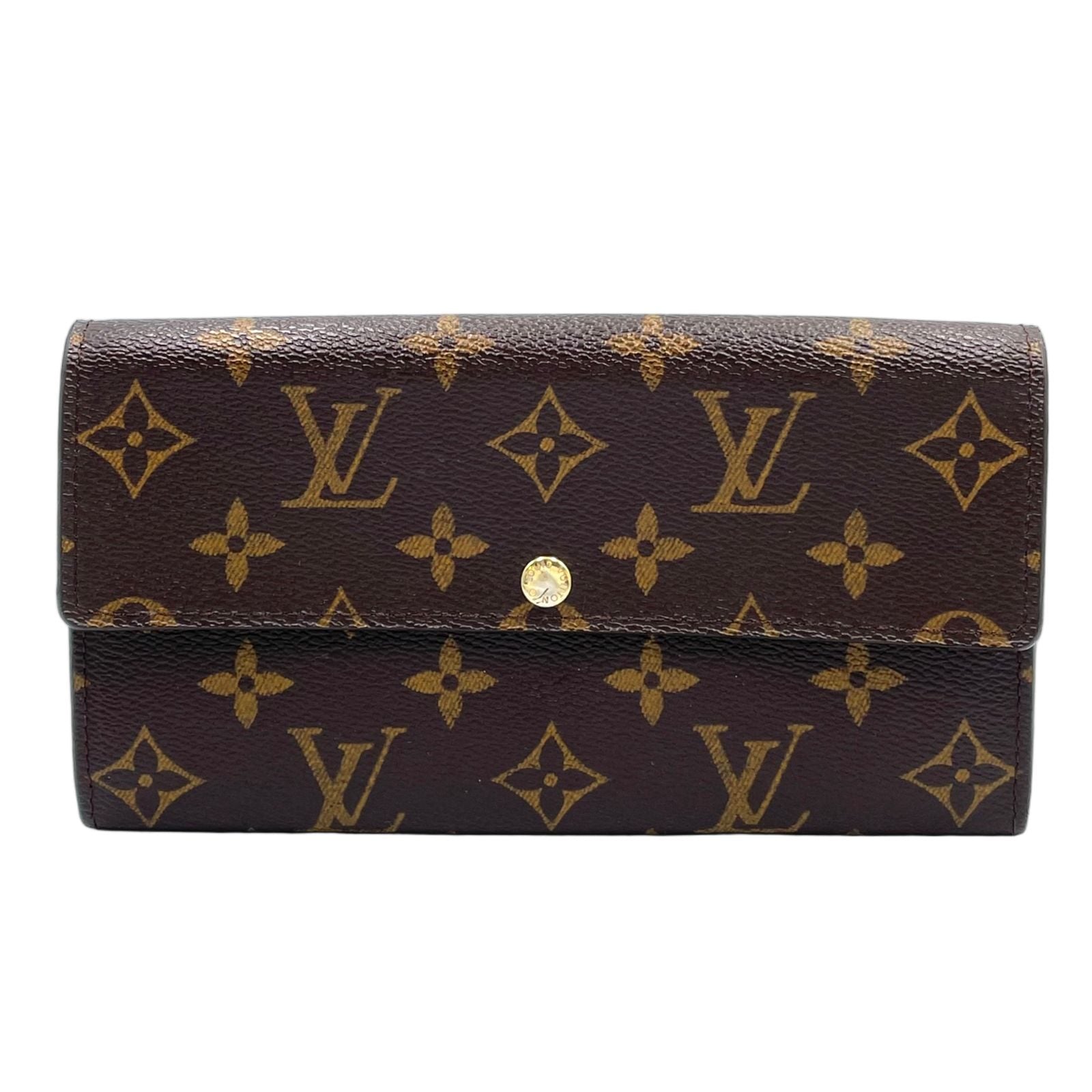 Louis Vuitton Limited Portefeuille Sarah Monogram Initial Available Leather