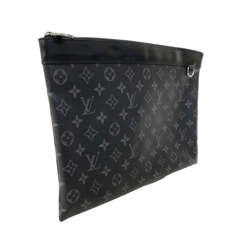 Louis Vuitton Clutch Monogram Eclipse Pochette Discovery Black — view 2