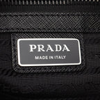 Prada Shoulder Bag Re-Nylon 2 Vh1182 Dmhf 0002 Nero Nylon Saffiano Leather — view 4