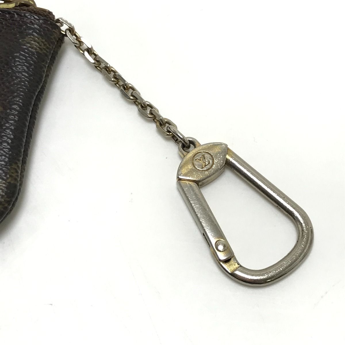 Louis Vuitton Key Case Monogram Pochette Cre — view 4