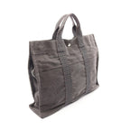 Hermes Tote Her Line MM Gray Canvas — view 2