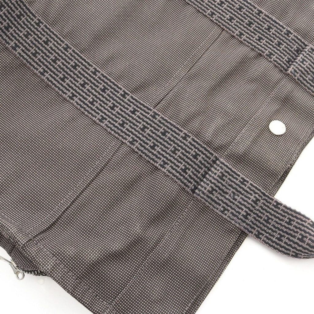 Hermes Tote Her Line MM Gray Canvas — view 9