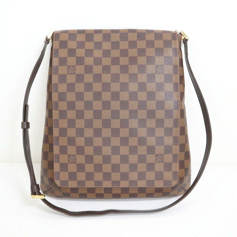 Louis Vuitton Musette Shoulder Bag Damier Ebene Evenue