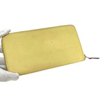 Hermes Zip Around Wallet Azap Silk in Yellow — view 9