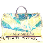 Louis Vuitton Monogram Prism Virgil Keepall 50 Boston Bag