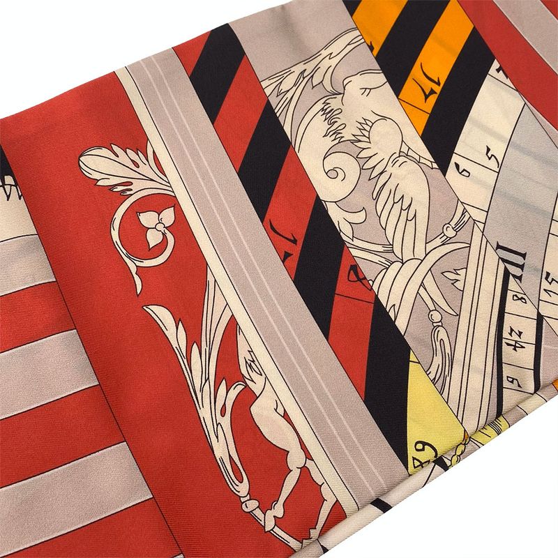 Hermes Twilly Twillye Multicolor Scarf — view 4