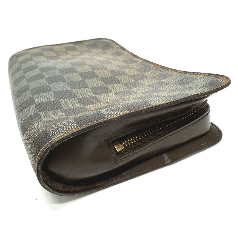 Louis Vuitton Second Bag Saint Damier Canvas Ebene Brown — view 3