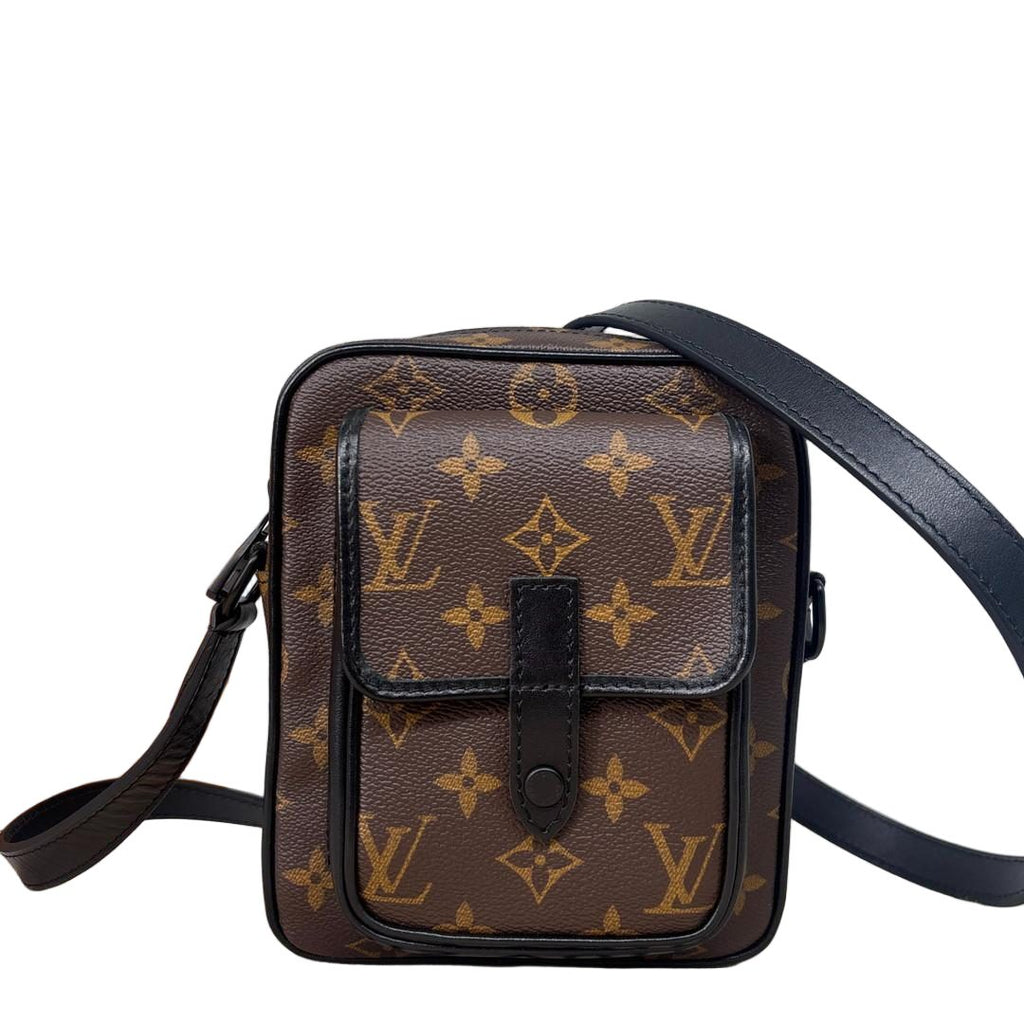Louis Vuitton Monogram Macassar Christopher Shoulder