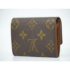 Louis Vuitton Porte Monnaie Pla Monogram Coin Case Purse — view 2