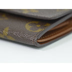 Louis Vuitton Porte Monnaie Pla Monogram Coin Case Purse — view 5