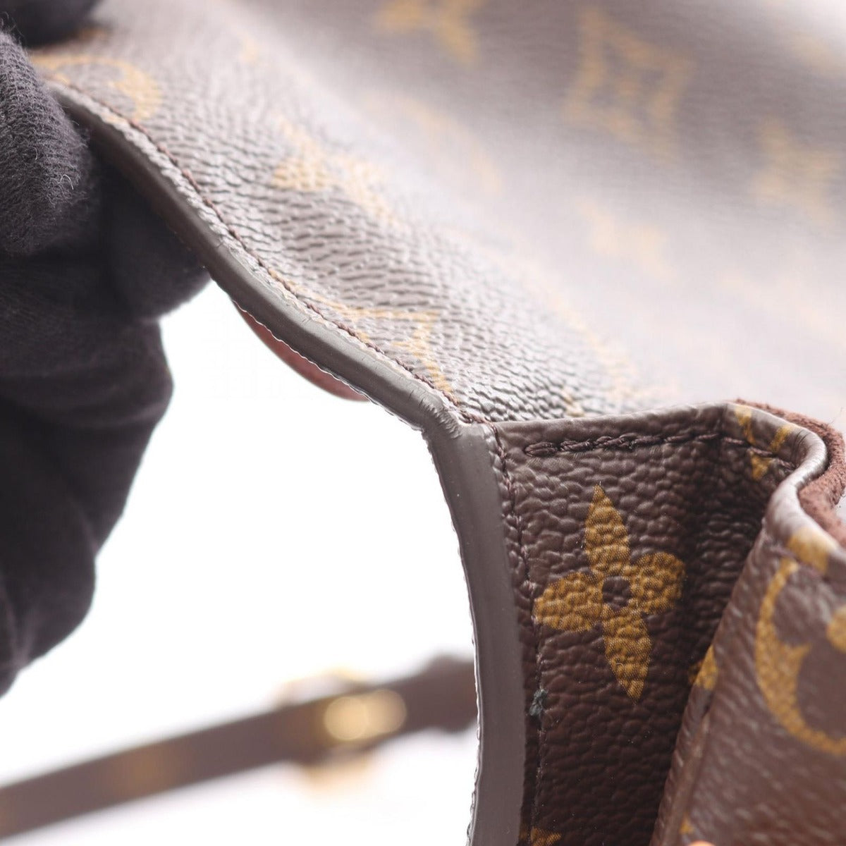 Louis Vuitton Handbag Pochette Metis MM Canvas Leather — view 5