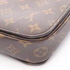 Louis Vuitton Handbag Pochette Metis MM Canvas Leather — view 7