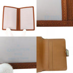 Louis Vuitton Bifold Wallet Porte Papier Monogram Brown Gold Hardware — view 6