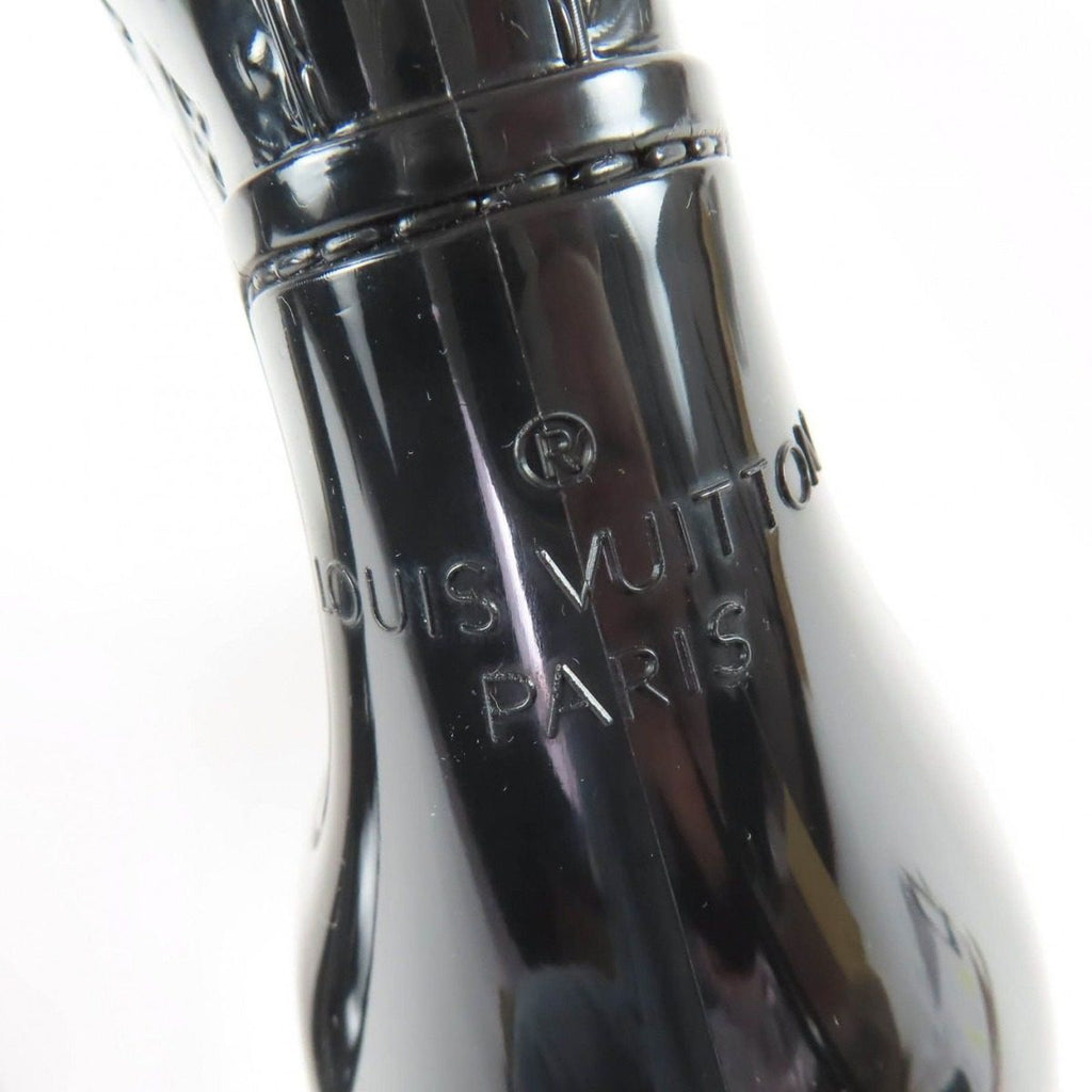 Louis Vuitton Splash Line Monogram Rubber Rain Boots Long Black — view 9