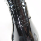 Louis Vuitton Splash Line Monogram Rubber Rain Boots Long Black — view 9