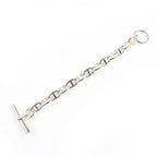 Hermes 2024 Chaine D'ancre MM AG 925 13 Frames Bangle Bracelet Silver — view 4