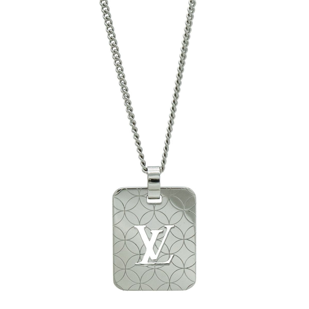 Louis Vuitton Pendentif PM Necklace Pendant Silver