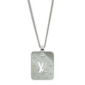 Louis Vuitton Pendentif PM Necklace Pendant Silver