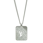 Louis Vuitton Pendentif PM Necklace Pendant Silver