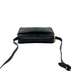 Gucci Vintage GG Logo Leather Mini Shoulder Bag Pochette Crossbody Black — view 4