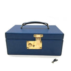 Louis Vuitton Epi Boite Atu Mini Trunk Blue Handbag