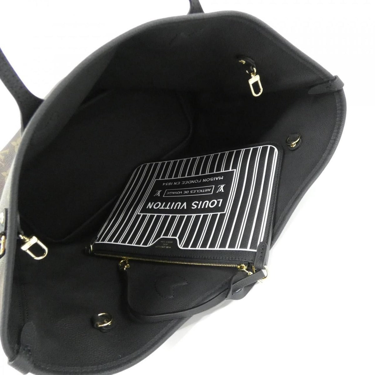 Louis Vuitton Monogram Neverfull Inside Out MM Bag — view 5