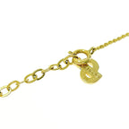 Christian Dior GP CD Logo Necklace Gold — view 8