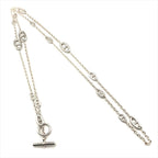 Hermes Chaine D'ancre Farandole Long Necklace 925 Sterling Silver — view 2