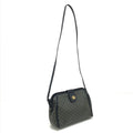 Celine Shoulder Bag Macadam Pattern Navy