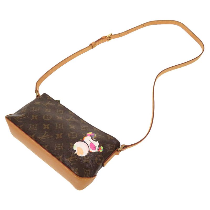 Louis Vuitton Monogram Panda Trotter Takashi Murakami Shoulder Bag — view 4