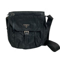 Prada Nylon Shoulder Bag Black